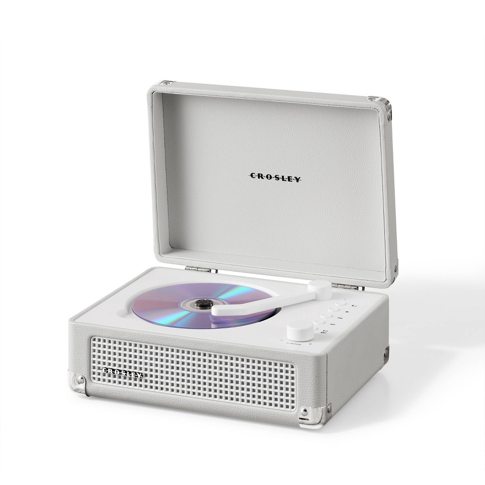 Crosley - Cruiser Portable CD Player - White Sand