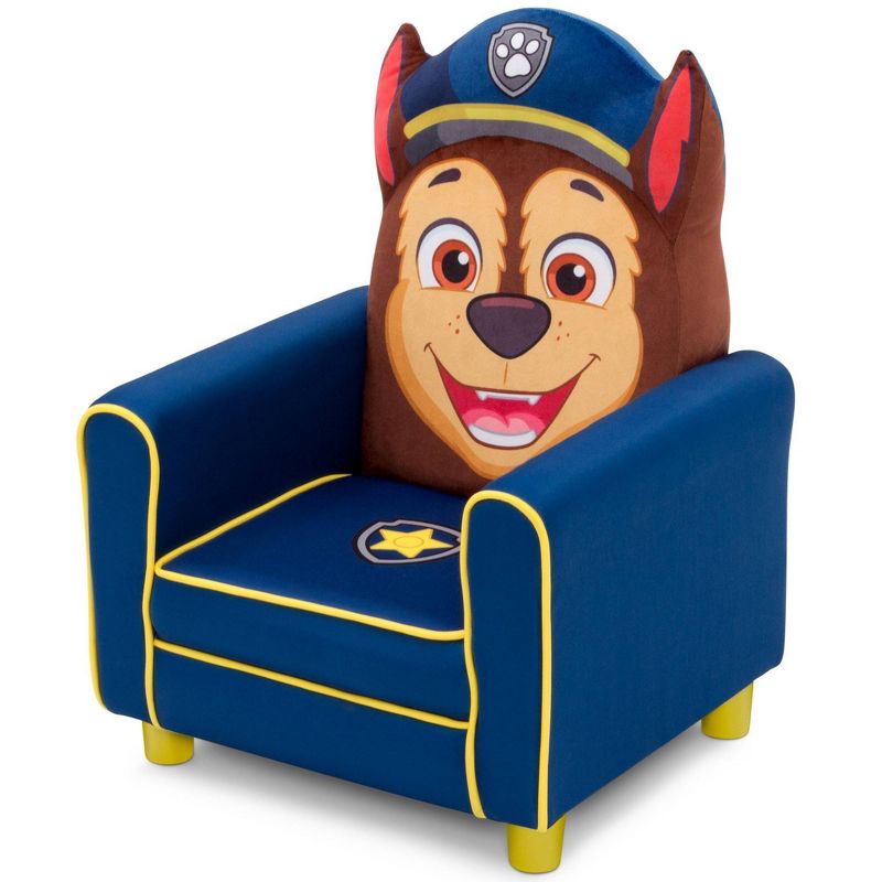 PAW Patrol Chase Figural Upholstered Kids&#39; Chair - Delta Children, 5 of 10