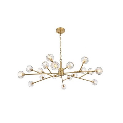 Elegant Lighting Graham 18 - Light Pendant in  Gold