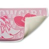 Stupell Industries Pink Pastel Cowgirl Printed Plush Bath Mat And Bath Rug, Design By Corinne Rose Designs, 18"X30" - 2 of 4
