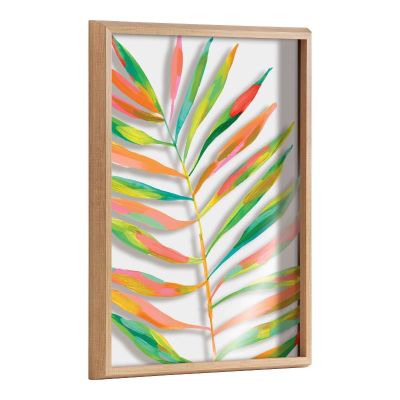 18&#34; x 24&#34; Blake Palma Framed Printed Glass by Jessi Raulet of Ettavee Natural - Kate &#38; Laurel All Things Decor, 1 of 9
