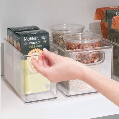 iDESIGN 16"x6"x5" Kitchen Binz Clear — фото 5