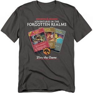 Magic X D And D - Adventures In The Forgotten Realms Cards Adult T-Shirt - 1 of 4