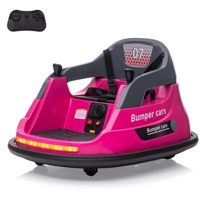 12V Ride On Bumper Car for Toddlers Electric Bumper Car with Remote Control