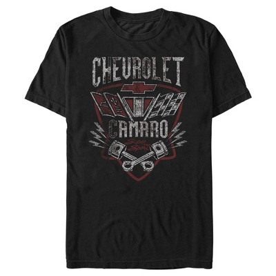 Men's General Motors Chevrolet Super Sport Camaro T-shirt - Black ...