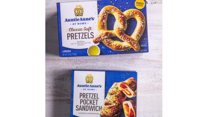 Auntie Anne's Classic All Beef Frozen Pretzel Dogs - 4ct/16oz, 2 of 5, play video