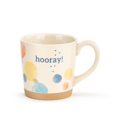 DEMDACO Hooray! Mug White