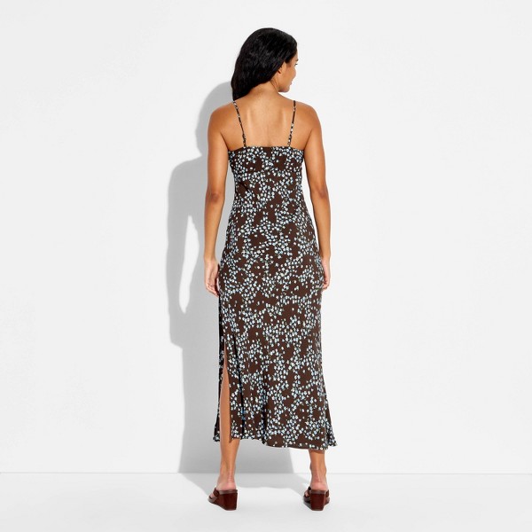 Vestido largo tipo slip con volantes para mujer - Wild Fable™ 3