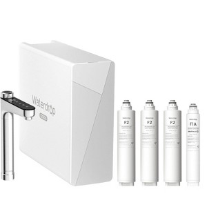 Waterdrop X12 Alkaline Mineral pH+ Tankless RO System Extra 3 WD-F2 and 1 WD-F1A filters 2-year supply - 1 of 4