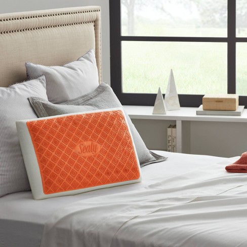 Standard Copper Infused Gel Bed Pillow Sealy Target