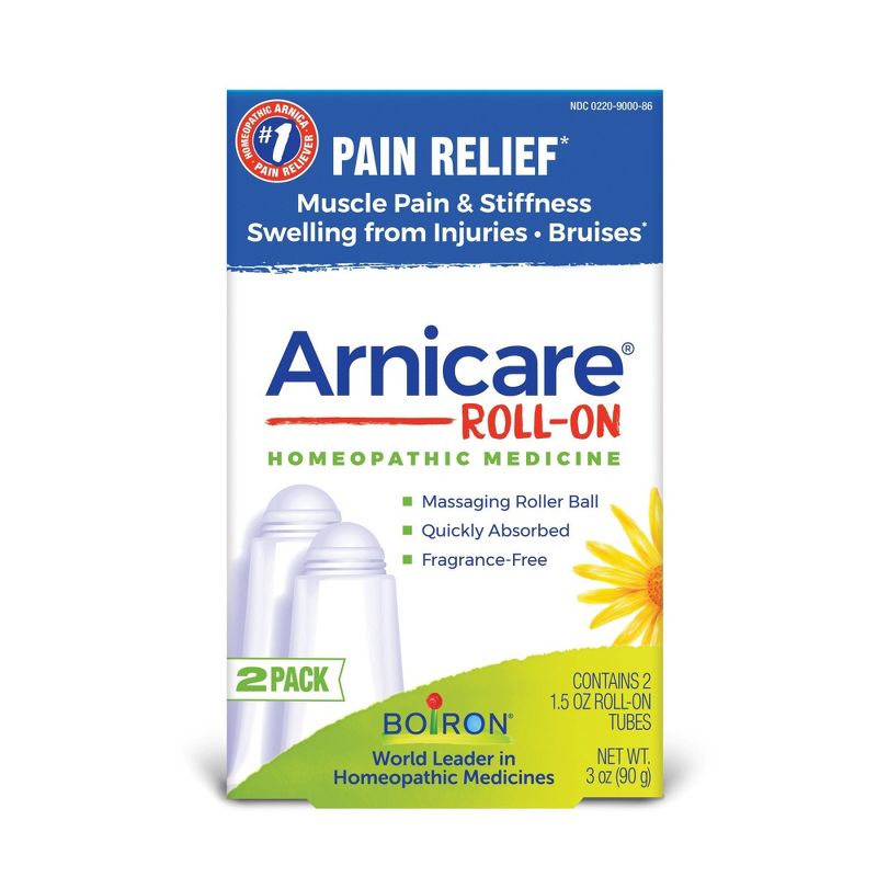 Boiron Arnicare Roll-on Twin Pack Homeopathic Medicine For Pain Relief  -  2 (1.5 oz) Roll-on, 3 of 5