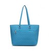 MKF Collection Hallie Solid Quilted Cotton Women’s Tote Bag by Mia K - 2 of 4