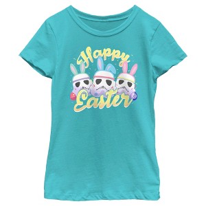 Girl's Star Wars Happy Easter Stormtroopers T-Shirt - 1 of 4