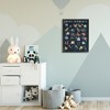 Stupell Industries Space Alphabet Playful Big Dipper Earth Galaxy, 24" x 30" - 2 of 4