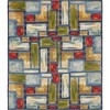 Unique Loom    Outdoor Modern Cubed Area Rug - 2 of 4