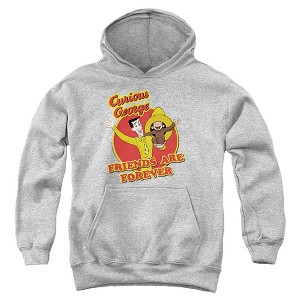 Boys’ Curious George Friends Hooded Sweatshirt - 1 of 4