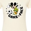 Women's - Disney - Game Face Soccer Fitted Graphic T-Shirt - 2 of 3