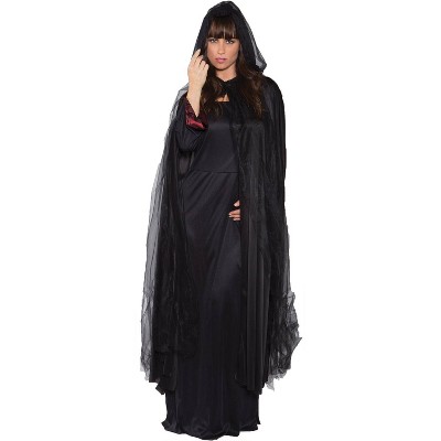 Adult Ghost Cape Black