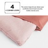 Bedsure | 2/3 Pcs Comforter Set Solid Cationic Dyeing Soft & Cozy Bedding Set - 4 of 4