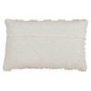 12"x20" Oversize Down Filled Nubby Lumbar Throw Pillow - Saro Lifestyle	 - image 2 of 3