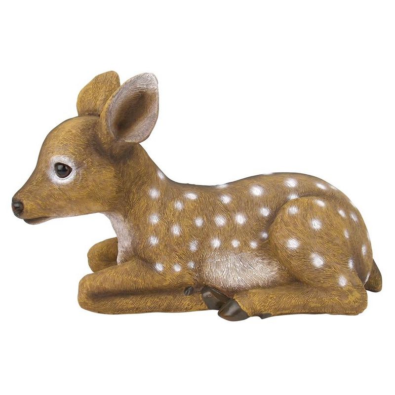 Design Toscano Darby, The Forest Fawn Baby Deer Statue, 5 of 6