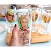 Silver Buffalo The Golden Girls Frames Logo 10-Ounce Tumbler Glasses | Set of 4 - 4 of 4