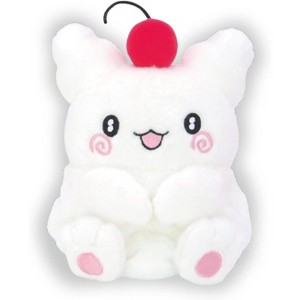 Sanrio Hanamaru Ghost Fluffy Plush 205490-25 H 15 x W 14.5 x D 12 cm - 1 of 2