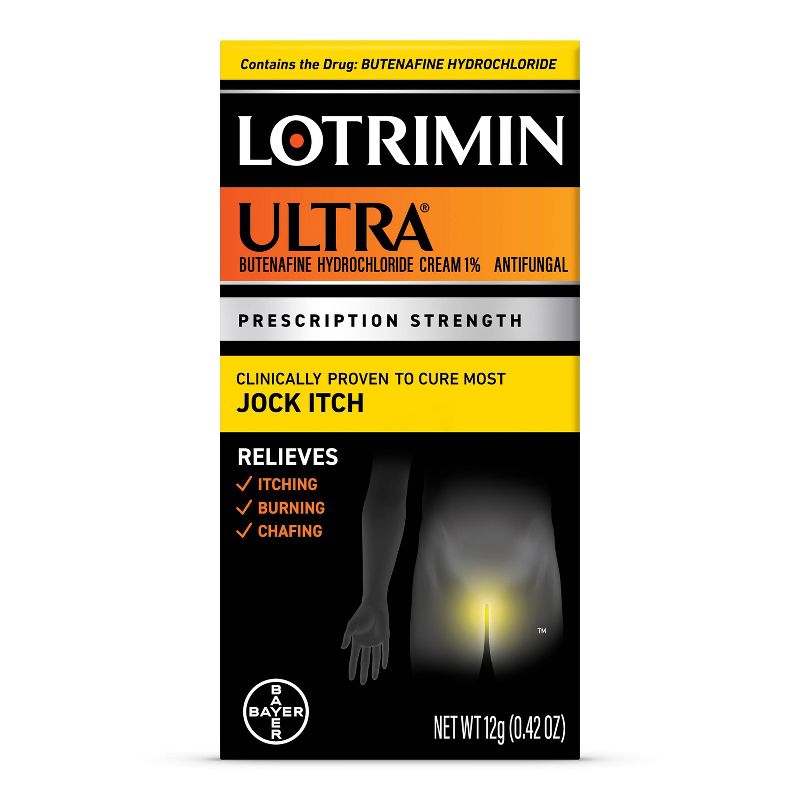 Lotrimin Ultra Antifungal Cream Jock Itch Treatment - 0.42oz, 1 of 9