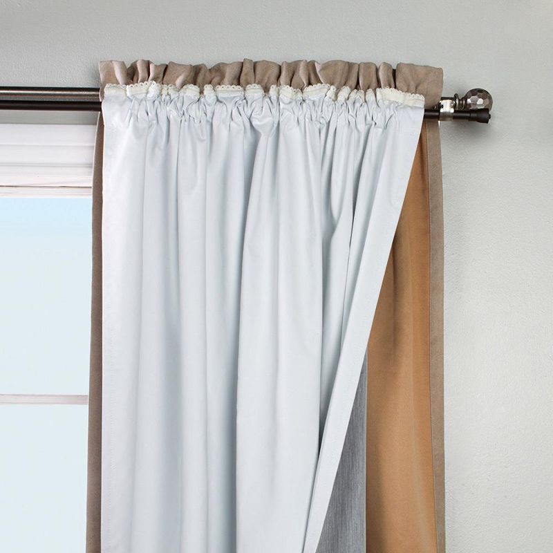 Ultimate Thermal Energy Saving Blackout Window Curtain Single Panel Liner by Thermalogic, 3 of 6