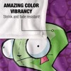 Kids' Invader Zim Pig Riding Silky Touch Blanket White 36X58 - 4 of 4