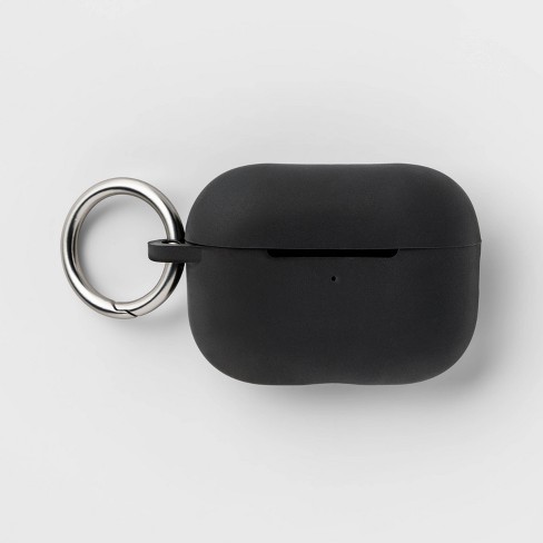 LV Black Square Silicon Case For Apple AirPods