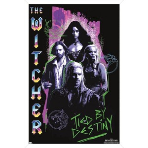 Trends International Netflix The Witcher: Season 3 - Tied By Destiny Framed Wall Poster Prints - 1 of 4