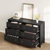 7 Dresser for Bedroom,  Modern Wide Drawer Dresser with Storage, Wooden Closet Dressers Chest of Drawers Freestanding for Bedroom, Nursery - 2 of 4