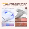 SAVILAND U V Gloves for Nails: UPF200+ High-tech Professional U V Gloves (White) (B-white) - 3 of 4