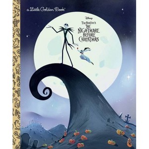 The Nightmare Before Christmas (Disney Classic) - (Little Golden Book) by Golden Books (Hardcover) - 1 of 1