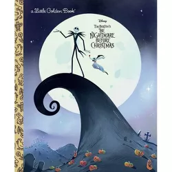 The Nightmare Before Christmas (Disney Classic) - (Little Golden Book) by Golden Books (Hardcover)