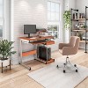 NicBex 37.75 Inch Computer Home Office Desk with 1 Drawer,Keyboard Tray and Open Shelves - 2 of 4