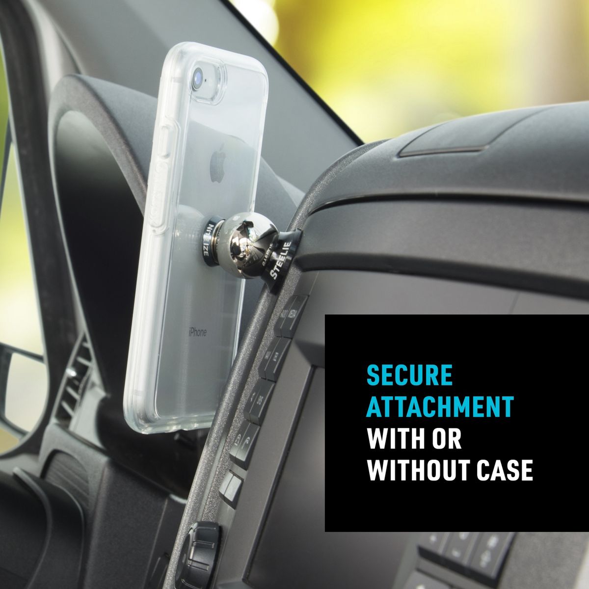 Nite Ize Steelie Dash Kit - Magnetic Cell Phone Holder for Car Dashboard - Phone Mount - Original - thumbnail 7