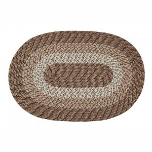 Country Stripe Collection 100% Polypropylene Reversible Indoor Area Utility Rug - Better Trends - 1 of 4