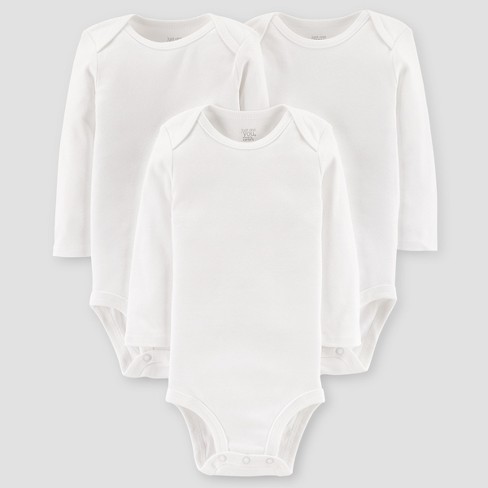 Carter's Child of Mine Baby Girl Bodysuit, 3-Pack, Sizes Preemie-18M