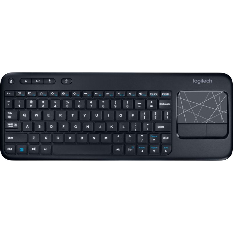Logitech Wireless Keyboard K400 - Black, 5 of 6