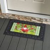 Evergreen Geranium Gnome Sassafras Indoor Outdoor Switch Doormat 1'10"x10" Multicolored - 2 of 4