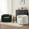 Whisen Swivel Accent Chair for Living Room, Comfy Sofa Chairs with Wood Base Side, Luxurious Upholstered Swivel Accent Chair - 4 of 4