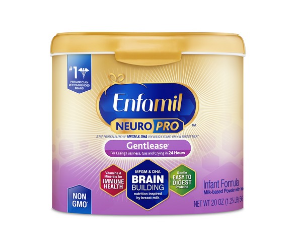 Enfamil NeuroPro Gentlease Gentle Infant Formula, Powder - 20oz