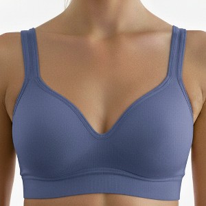 5 Star Super Deals Seamless Wireless Bra – Wire-Free Padded Support, Breathable Air Cooling Mesh, Natural Shaping and Lift for Daily Wear - 1 of 4