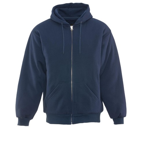 Insulated sales hooded sweatshirt