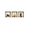 HomeRoots Set of Three Hag Faux Niche 3D Peel and Stick Wall Decals - 4 of 4