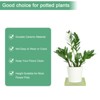 Unique Bargains Ceramic Durable Indoor Decorative Plant Saucer 2 Pcs - 3 of 4