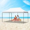 10x20 FT Heavy-Duty Pop-Up Canopy Tent with 6 Sidewalls, UV Protection, Waterproof, Adjustable Height, Wheeled Bag for Outdoor Events-Coolbibila - 2 of 4