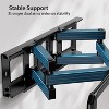 Perlesmith 32" - 75" Large Full motion TV mount for 32" - 75" LED LCD Flat Screen TVs - 2 of 4